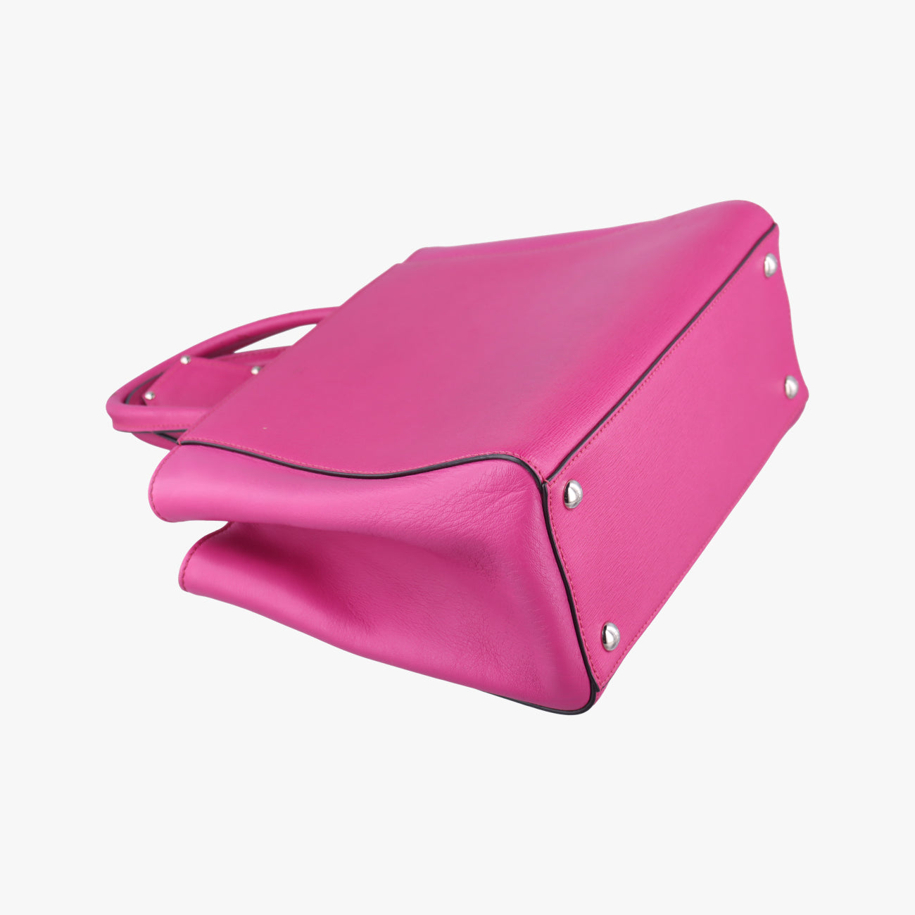 Secondhand Fendi Petite 2 JOURS Rose Leather 8BH253 shoulderbag | stylenewstar