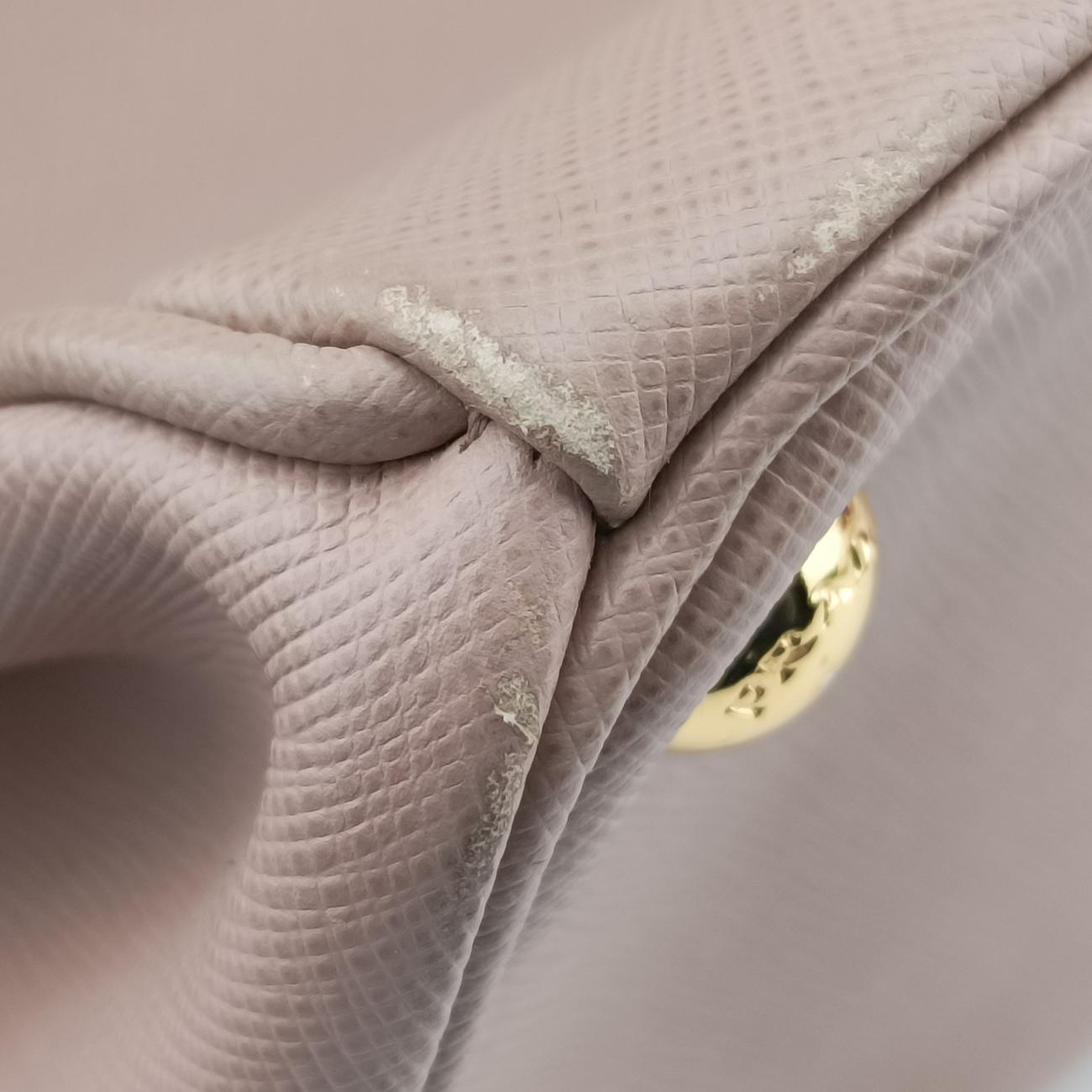 Pre-owned Prada Galleria Pink SAFFIANO Leather BN2274 handbag | stylenewstar