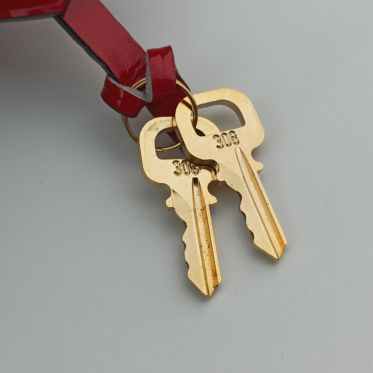 Vintage Louis Vuitton MONTAIGNE MM CERISE Vernis M50167 shoulderbag | stylenewstar