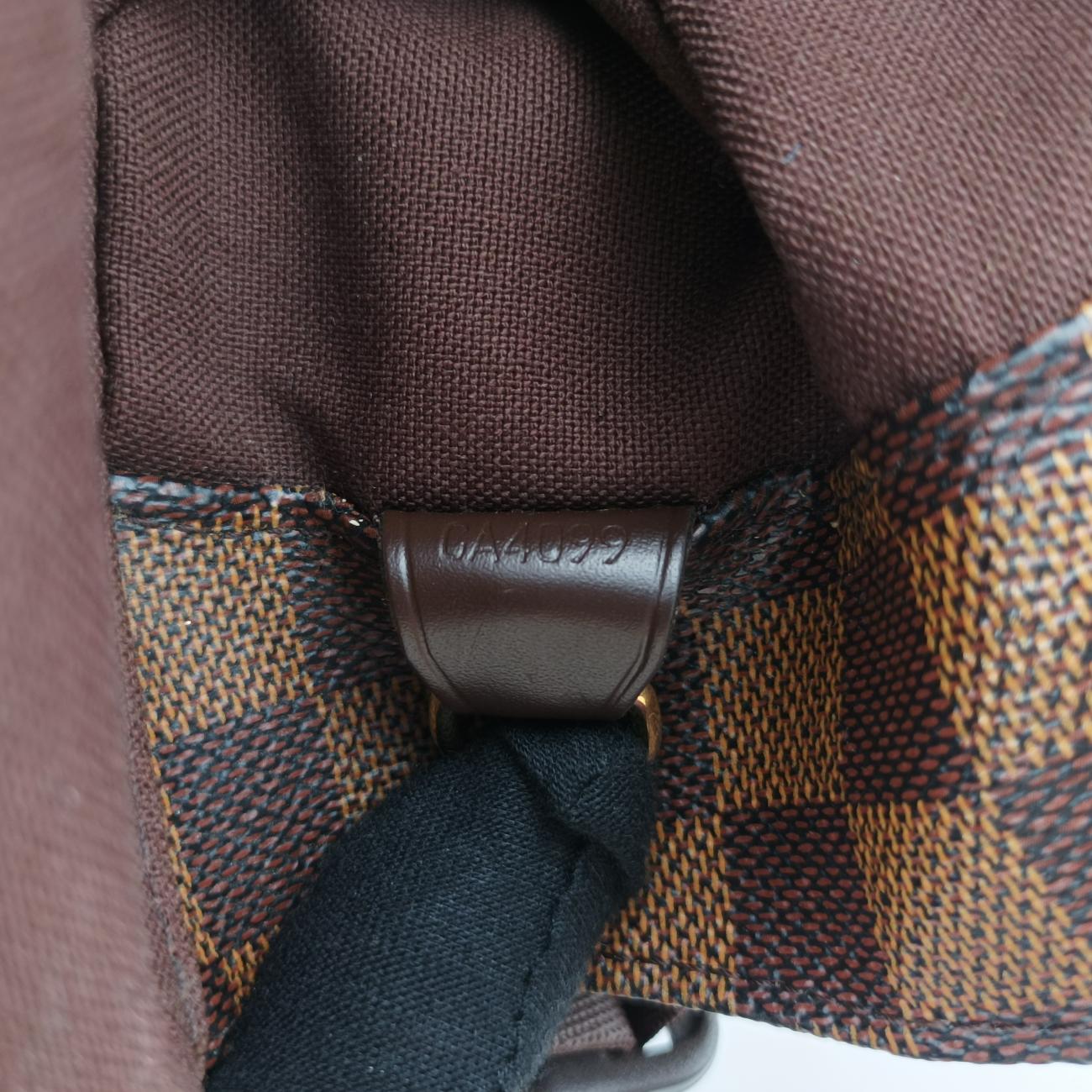 Pre-owned Louis Vuitton Bastille Messenger EBENE Damier Canvas N45258 shoulderbag | stylenewstar