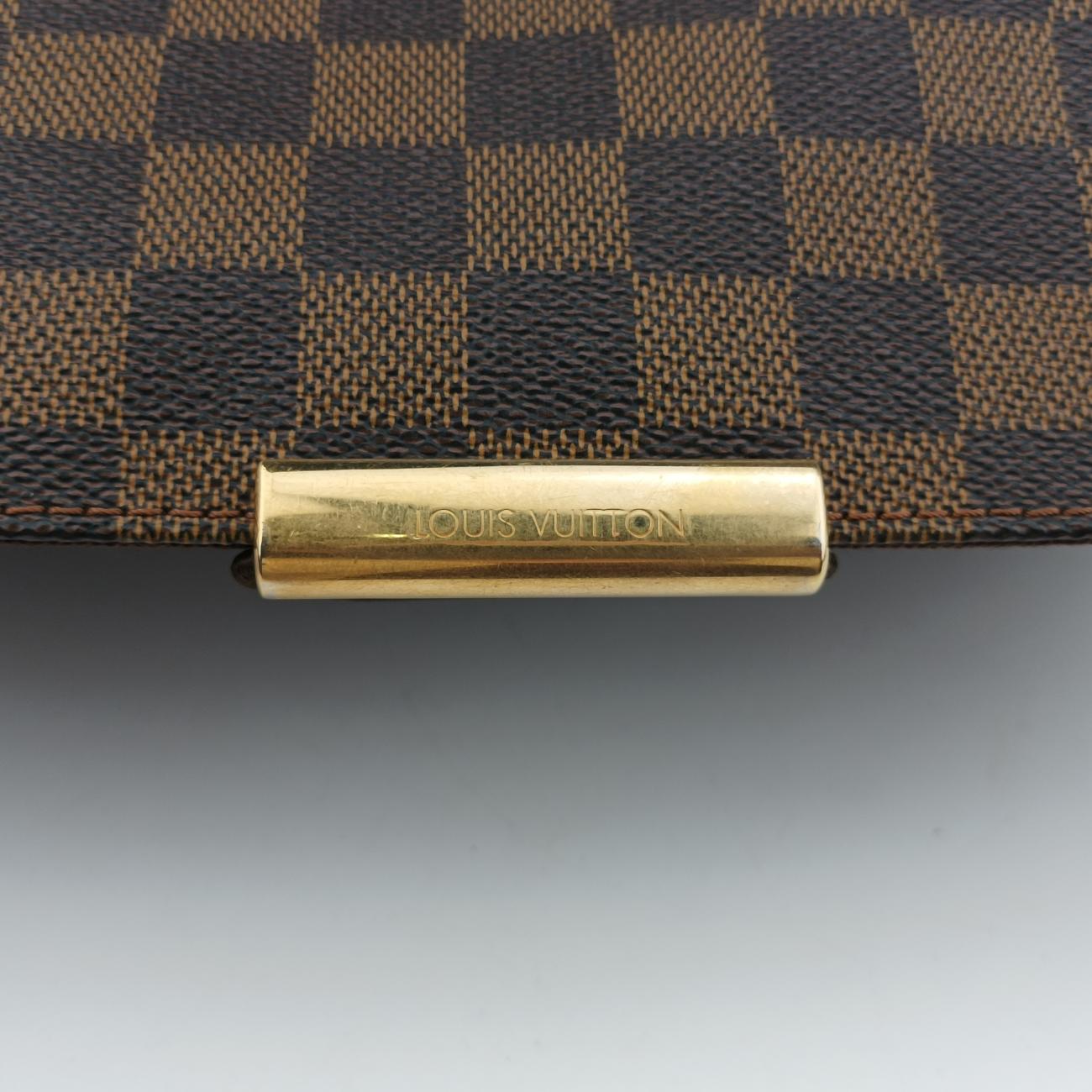 Pre-owned Louis Vuitton Bastille Messenger EBENE Damier Canvas N45258 shoulderbag | stylenewstar