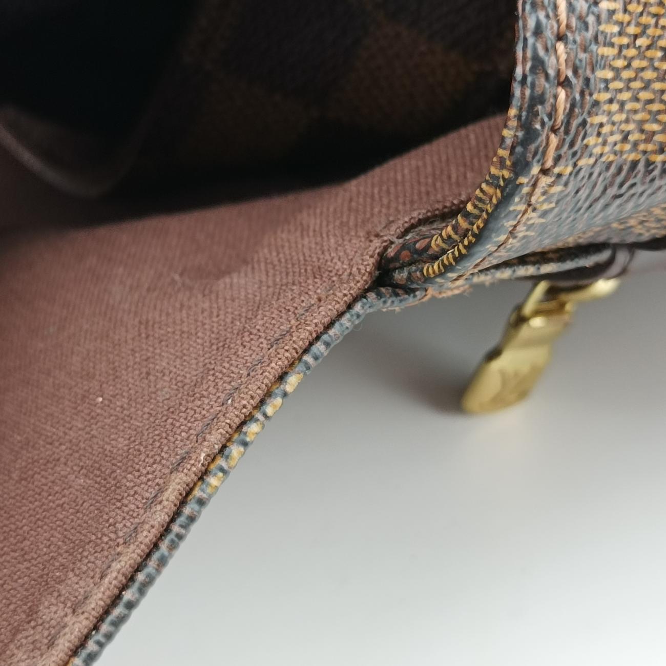 Pre-owned Louis Vuitton Bastille Messenger EBENE Damier Canvas N45258 shoulderbag | stylenewstar