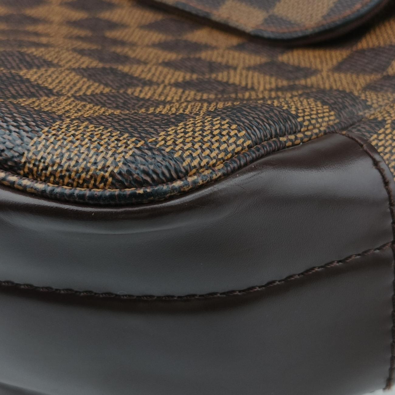 Pre-owned Louis Vuitton Bastille Messenger EBENE Damier Canvas N45258 shoulderbag | stylenewstar