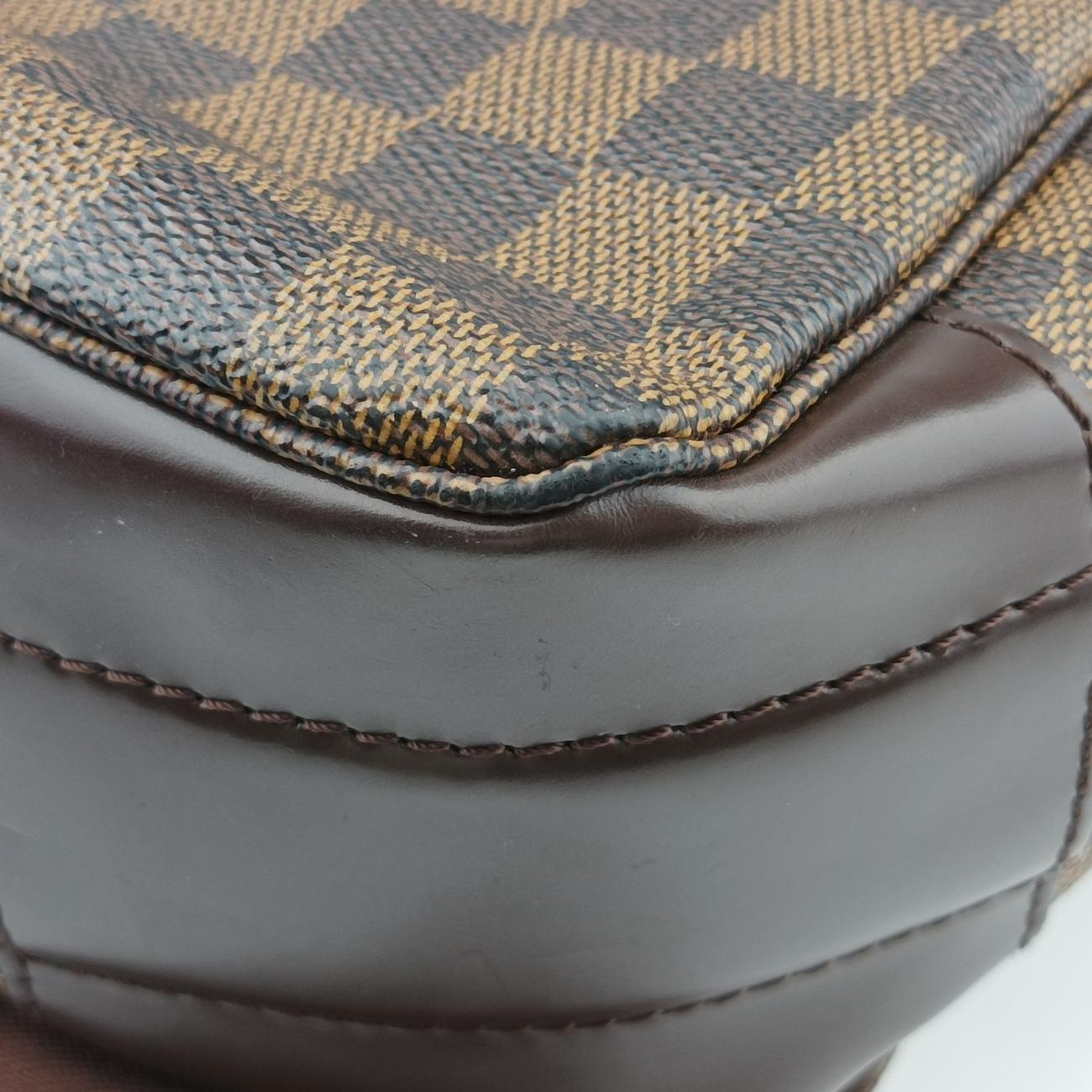 Pre-owned Louis Vuitton Bastille Messenger EBENE Damier Canvas N45258 shoulderbag | stylenewstar