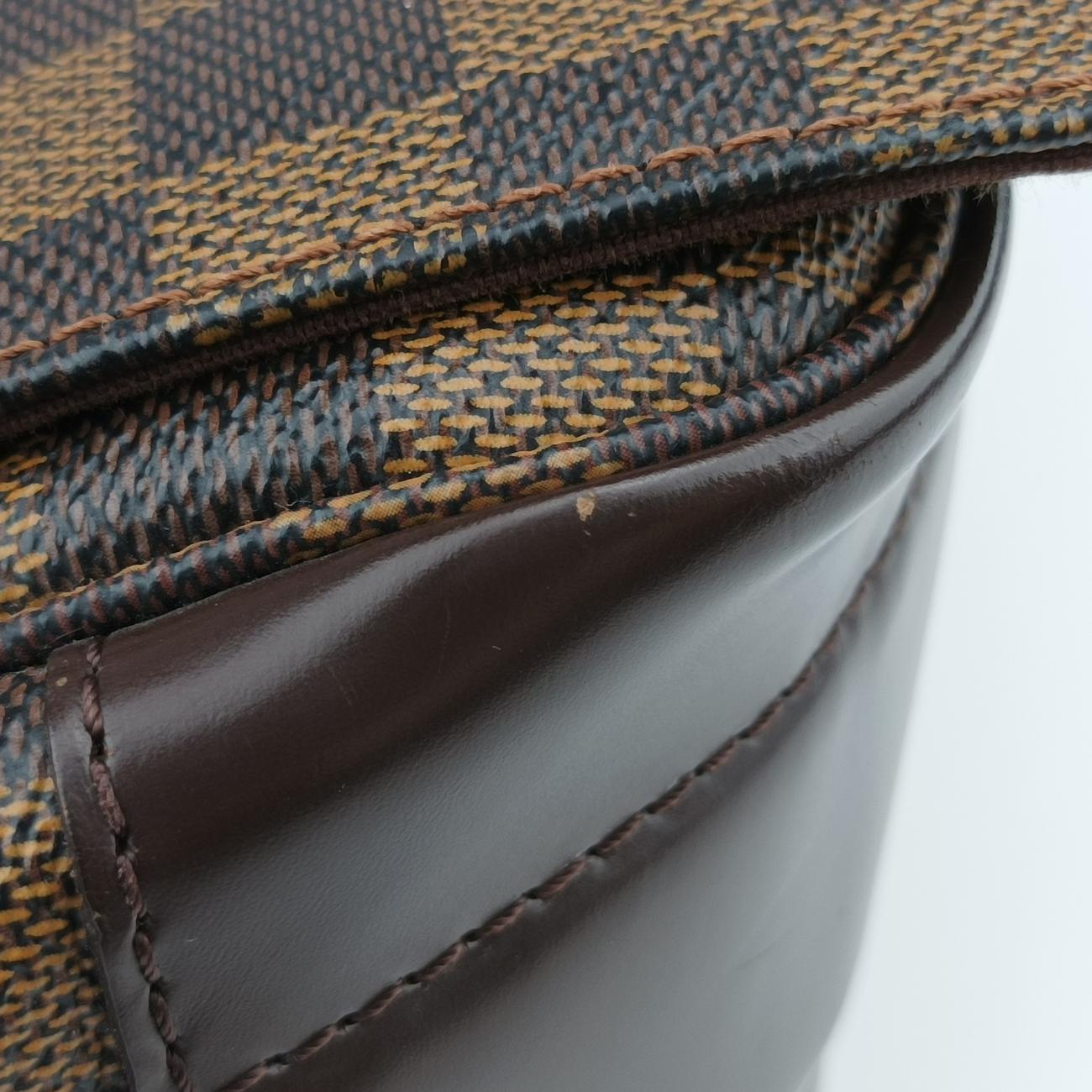 Pre-owned Louis Vuitton Bastille Messenger EBENE Damier Canvas N45258 shoulderbag | stylenewstar