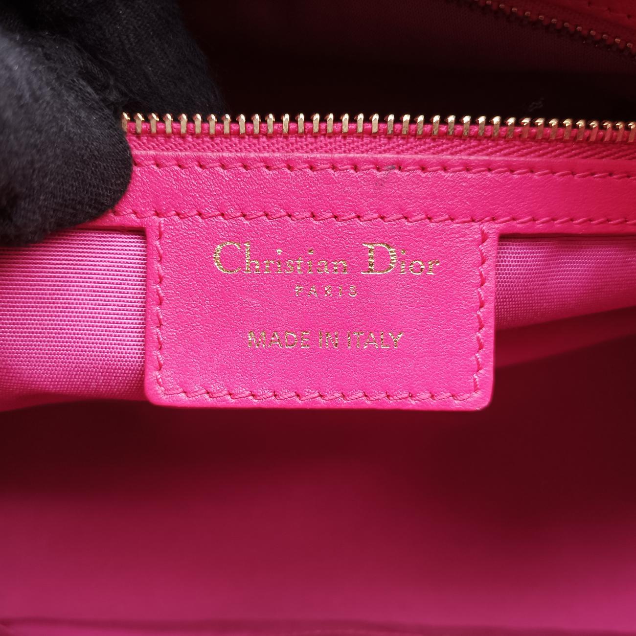 Secondhand Christian Dior Granville Rose lambskin  shoulderbag | stylenewstar