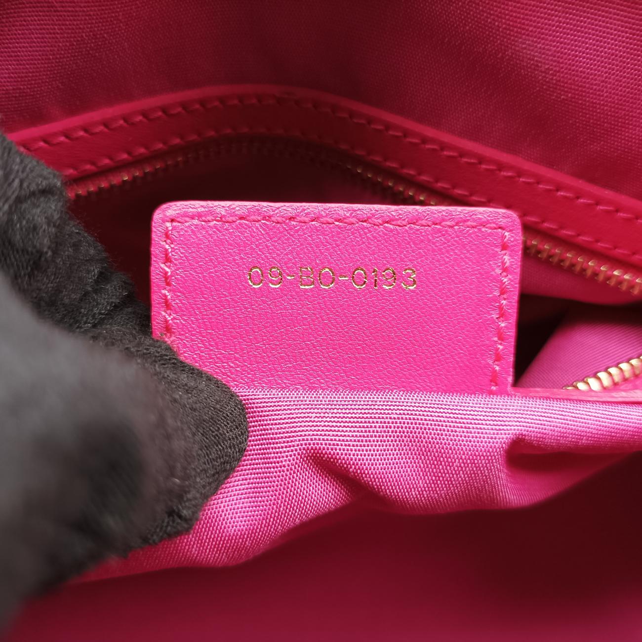 Secondhand Christian Dior Granville Rose lambskin  shoulderbag | stylenewstar