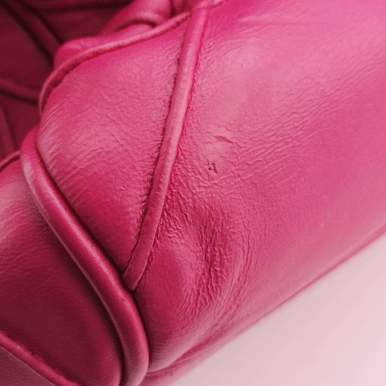 Secondhand Christian Dior Granville Rose lambskin  shoulderbag | stylenewstar