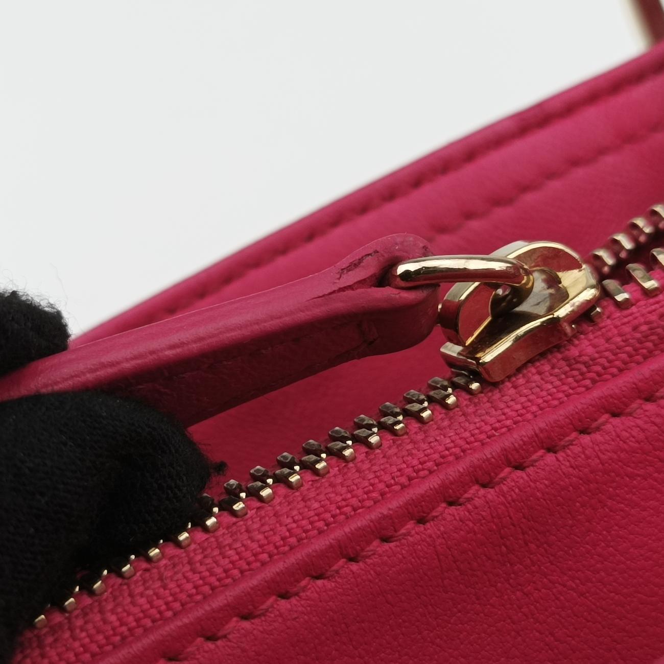 Secondhand Christian Dior Granville Rose lambskin  shoulderbag | stylenewstar