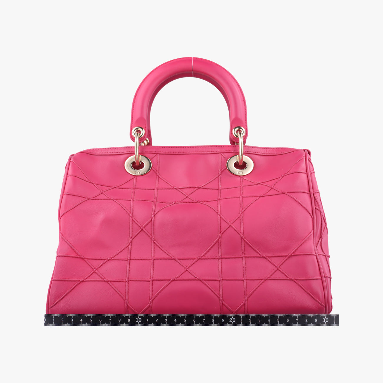 Secondhand Christian Dior Granville Rose lambskin  shoulderbag | stylenewstar