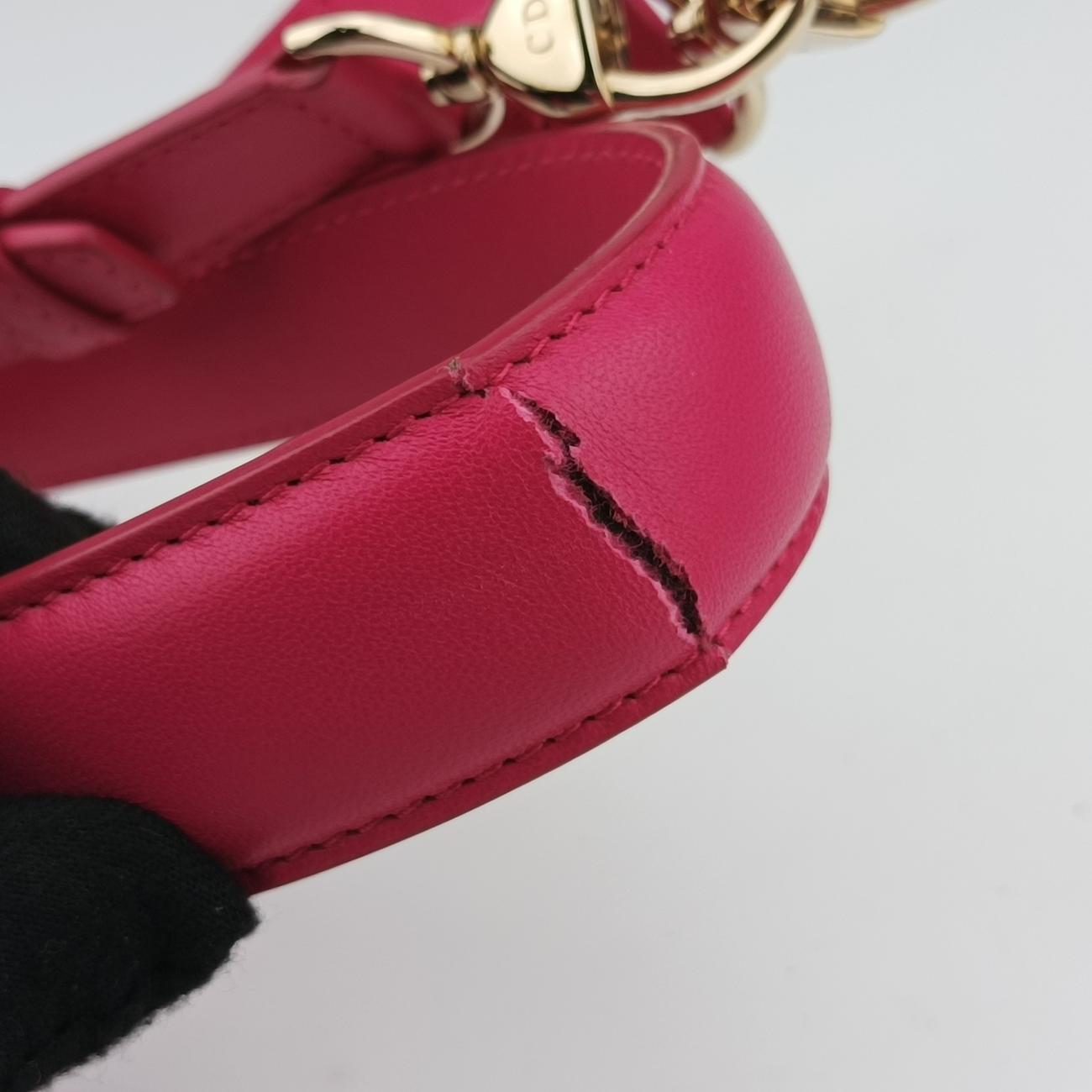 Secondhand Christian Dior Granville Rose lambskin  shoulderbag | stylenewstar