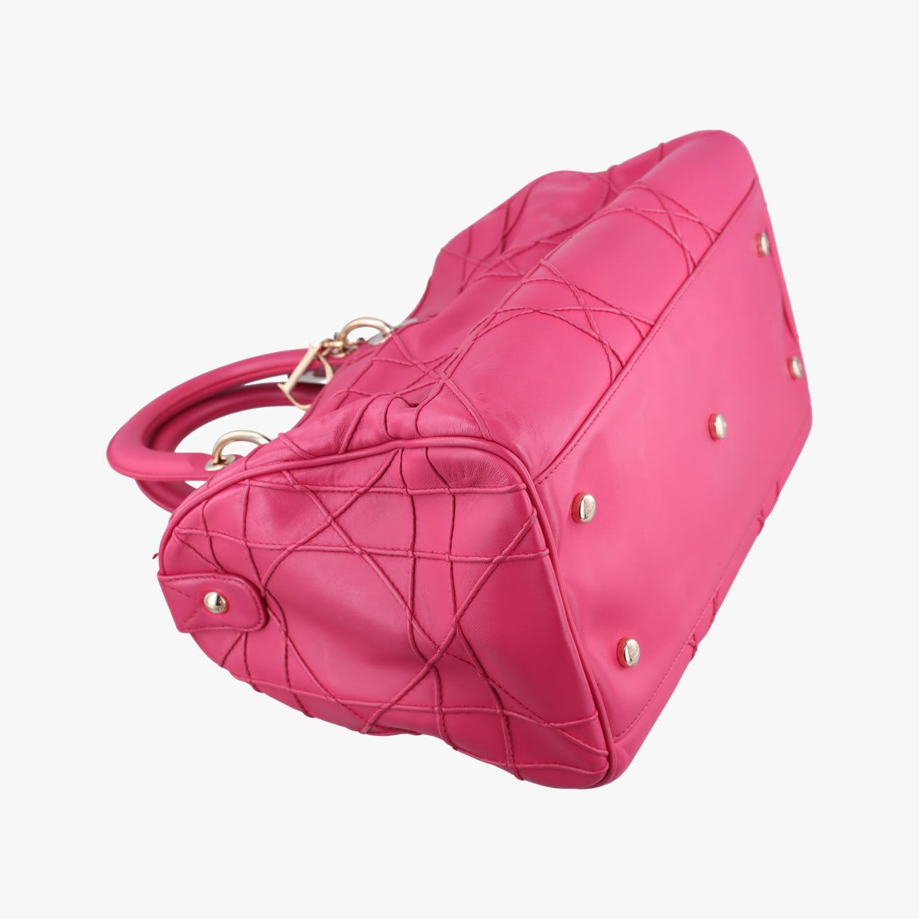 Secondhand Christian Dior Granville Rose lambskin  shoulderbag | stylenewstar