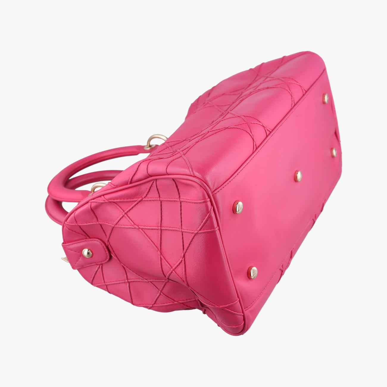 Secondhand Christian Dior Granville Rose lambskin  shoulderbag | stylenewstar