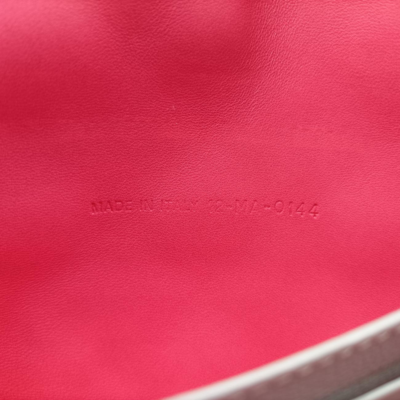 Vintage Christian Dior Miss Dior CANNAGE New Lock Rose lambskin  shoulderbag | stylenewstar