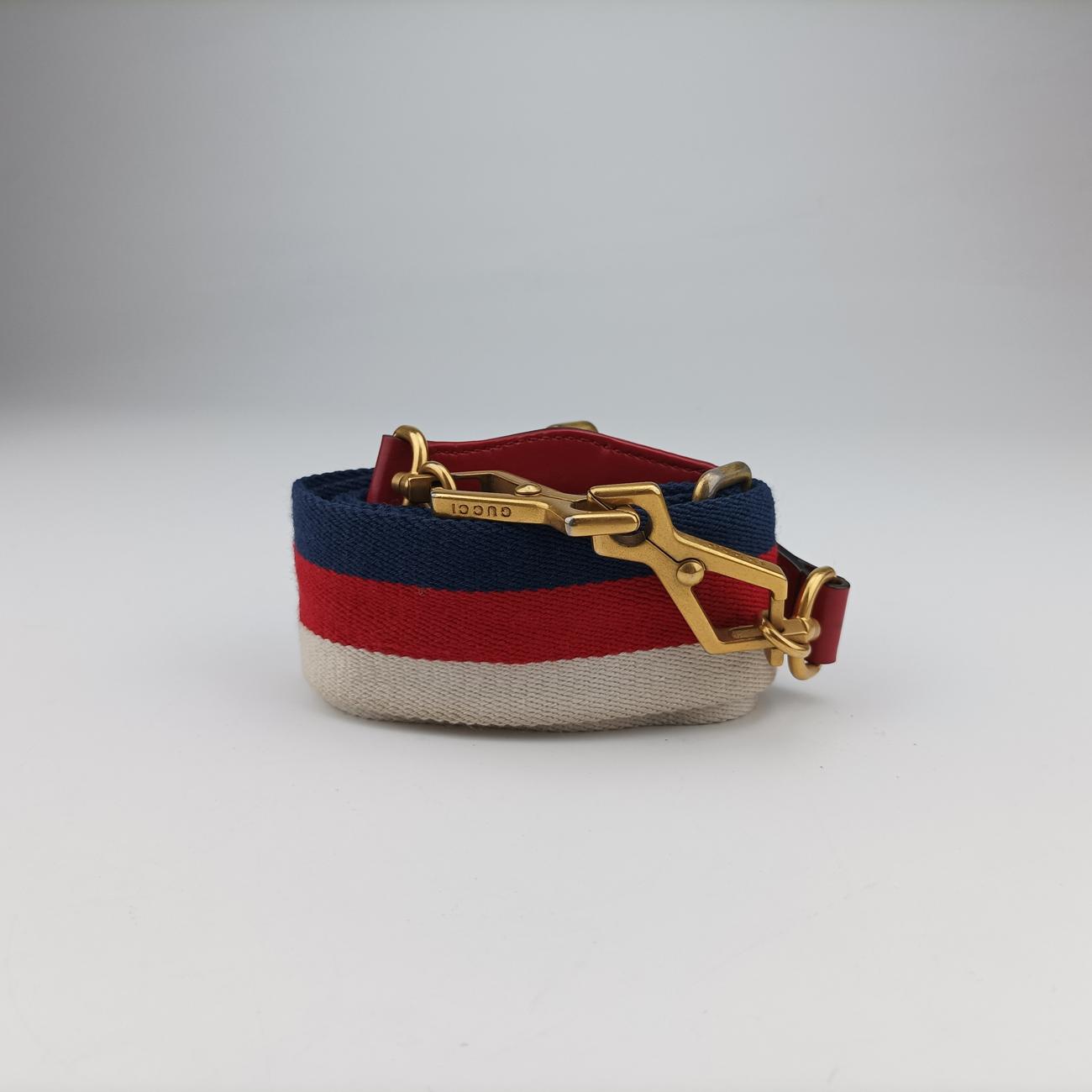 Pre-owned Gucci GG Marmont Red Leather 498100 shoulderbag | stylenewstar