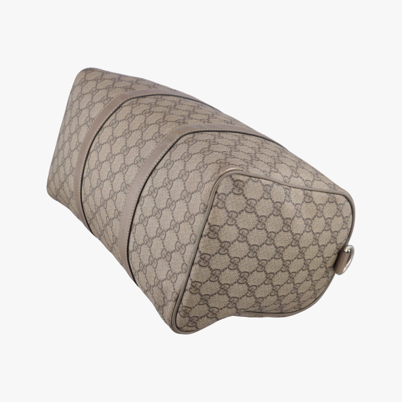 Pre-owned Gucci GG plus Spring Joy GG Supreme Brown PVC coated canvas 193603 handbag | stylenewstar