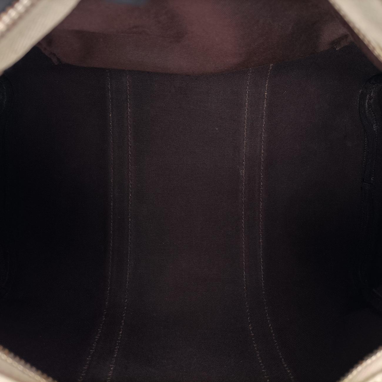 Pre-owned Gucci GG plus Spring Joy GG Supreme Brown PVC coated canvas 193603 handbag | stylenewstar