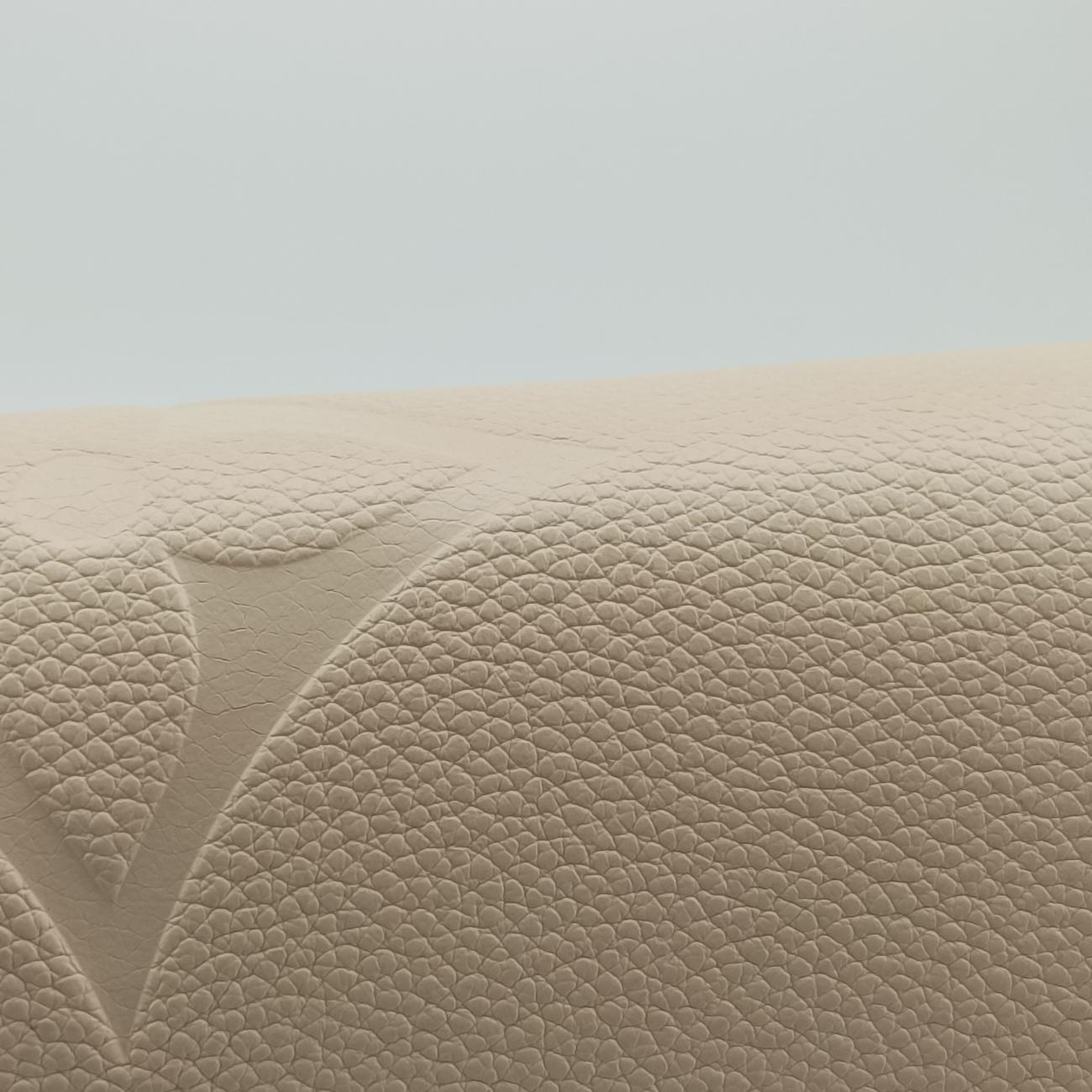 Pre-owned Louis Vuitton OntheGo GM Creme Monogram Empreinte M45081 shoulderbag | stylenewstar