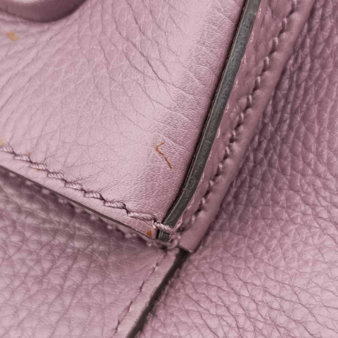 Secondhand Gucci Bamboo fringe tassel Purple Leather 370833 backpack/rucksack | stylenewstar