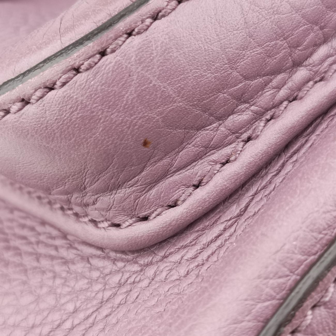 Secondhand Gucci Bamboo fringe tassel Purple Leather 370833 backpack/rucksack | stylenewstar