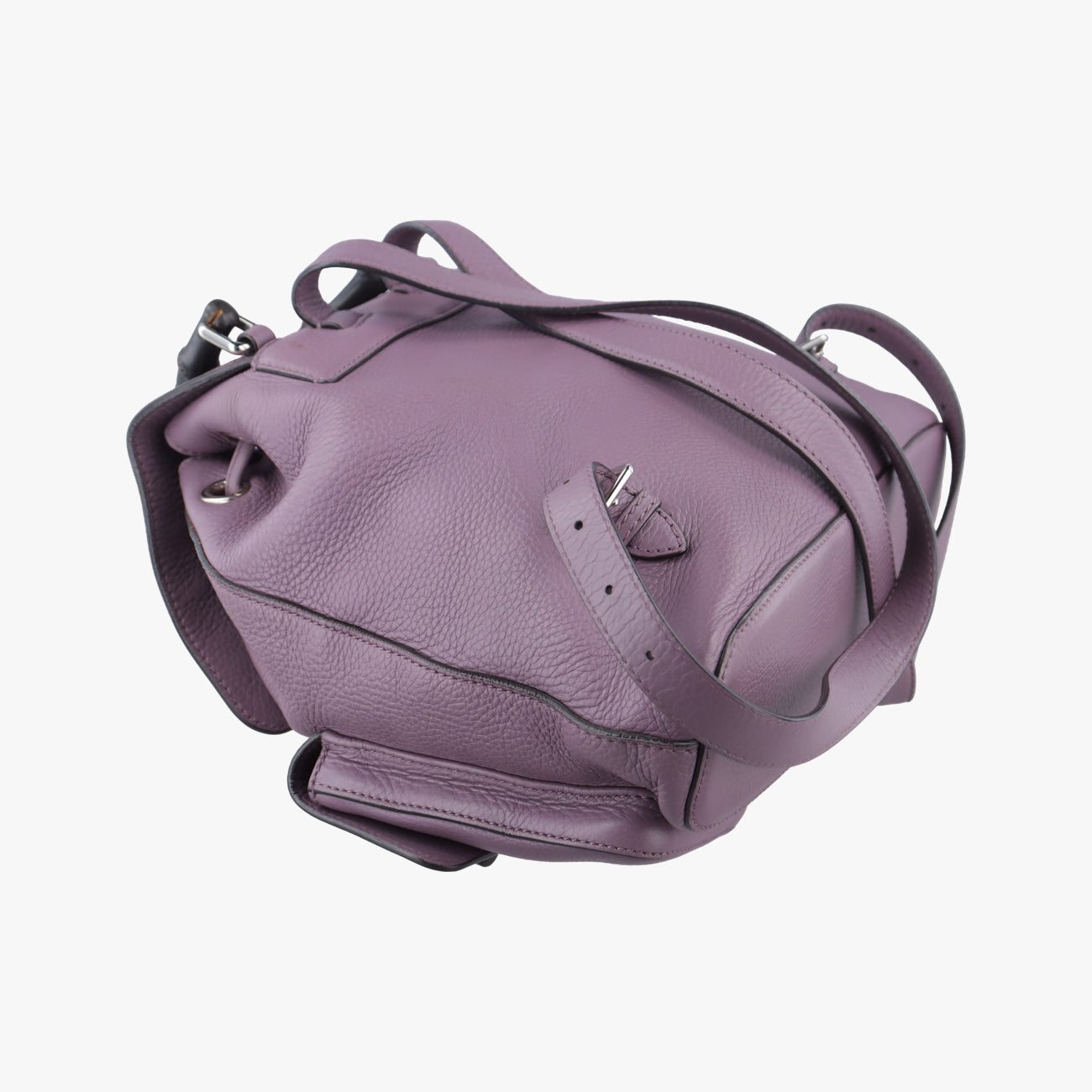 Secondhand Gucci Bamboo fringe tassel Purple Leather 370833 backpack/rucksack | stylenewstar