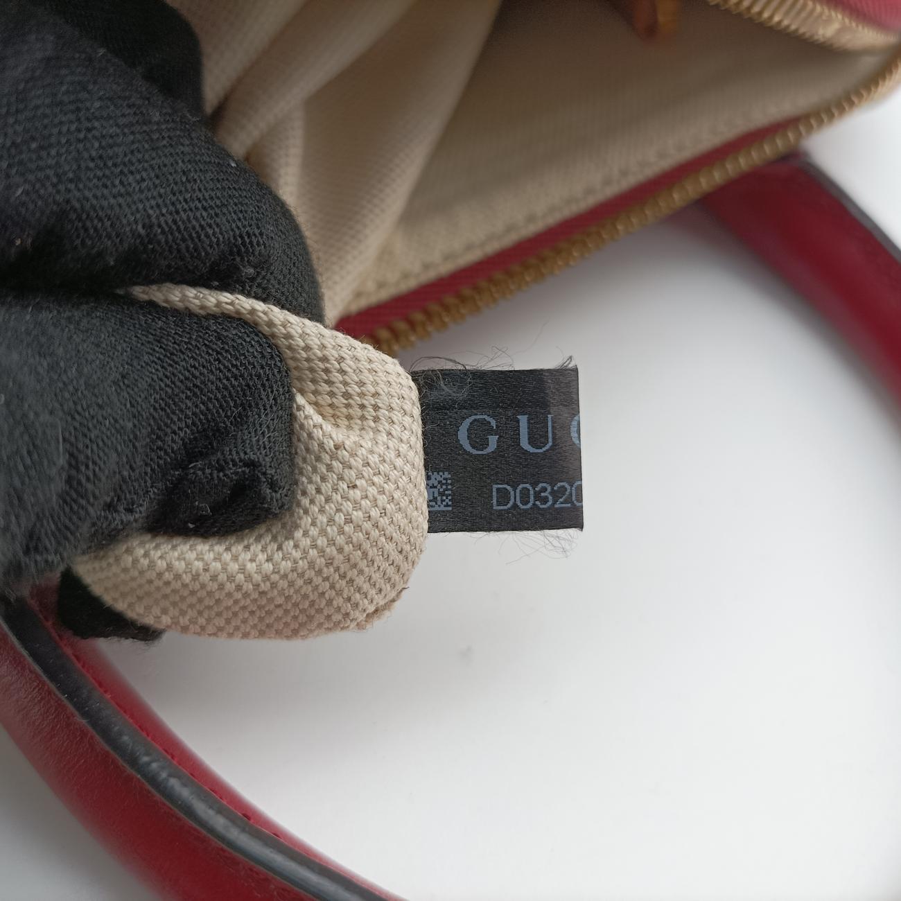 Pre-owned Gucci Horsebit 1955 Burgundy Leather 621220 shoulderbag | stylenewstar