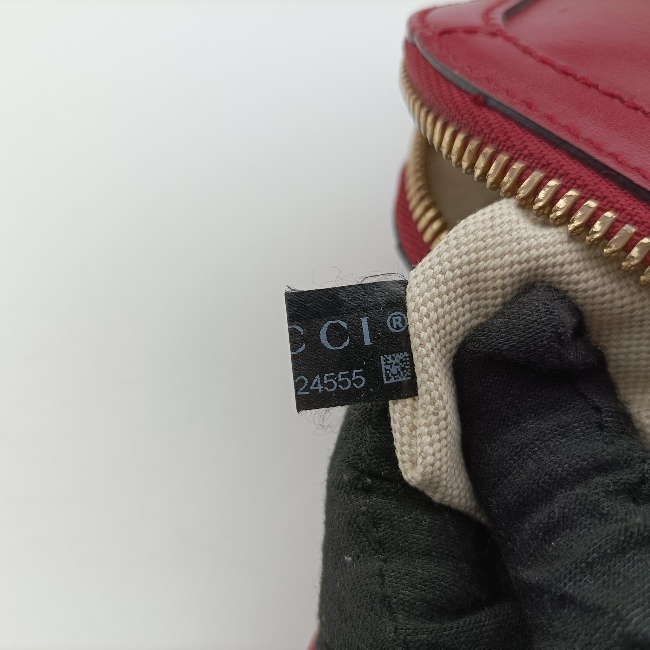 Pre-owned Gucci Horsebit 1955 Burgundy Leather 621220 shoulderbag | stylenewstar