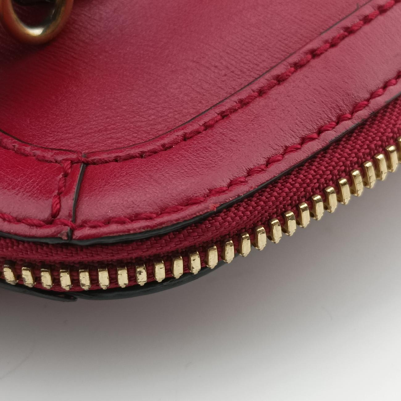 Pre-owned Gucci Horsebit 1955 Burgundy Leather 621220 shoulderbag | stylenewstar