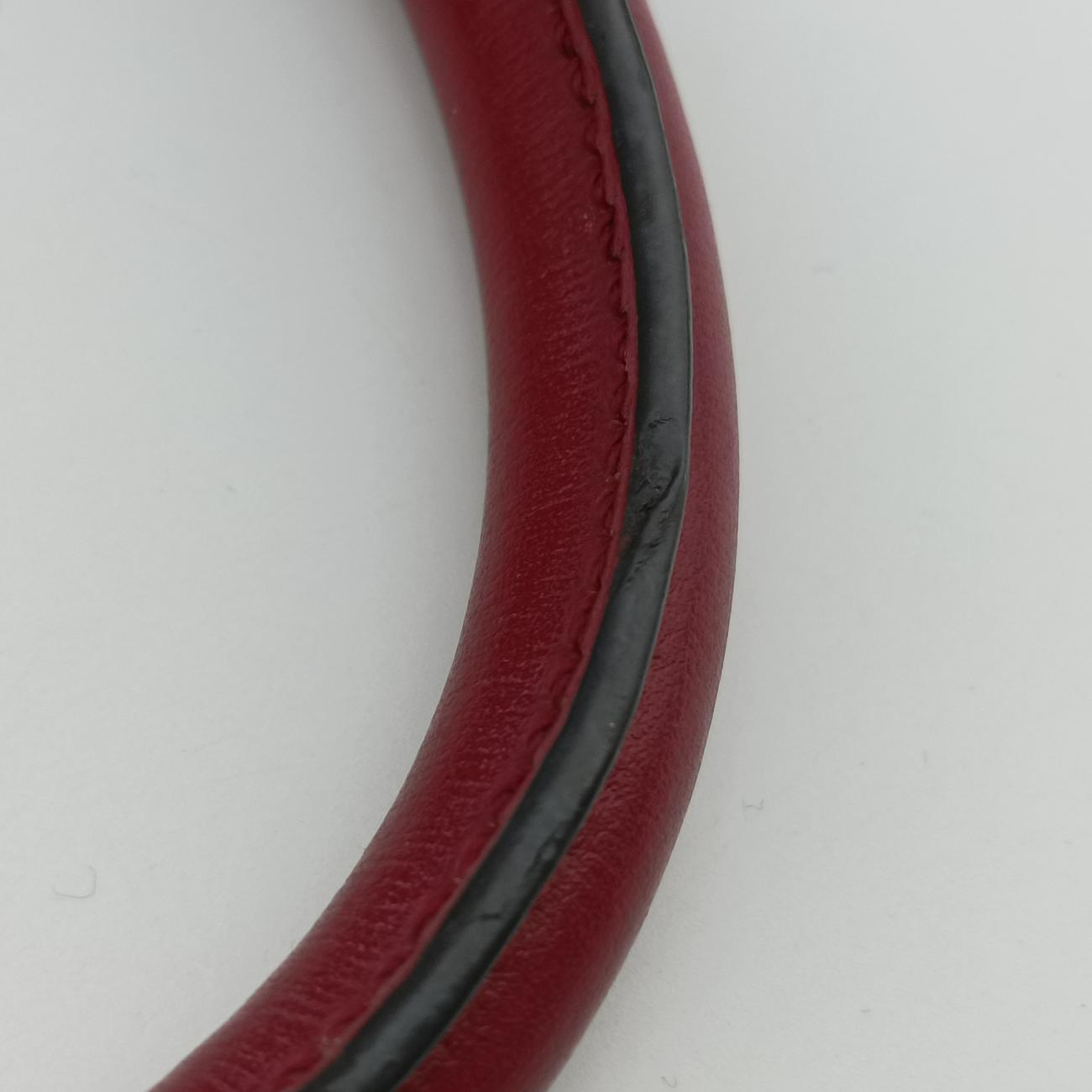 Pre-owned Gucci Horsebit 1955 Burgundy Leather 621220 shoulderbag | stylenewstar