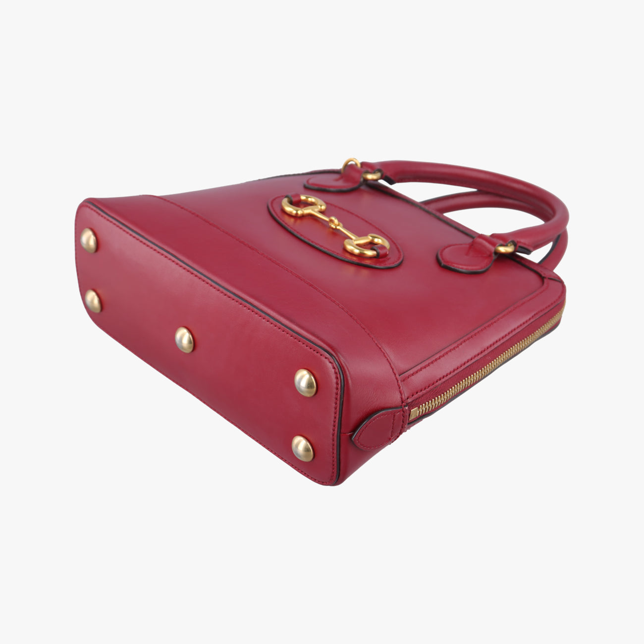 Pre-owned Gucci Horsebit 1955 Burgundy Leather 621220 shoulderbag | stylenewstar