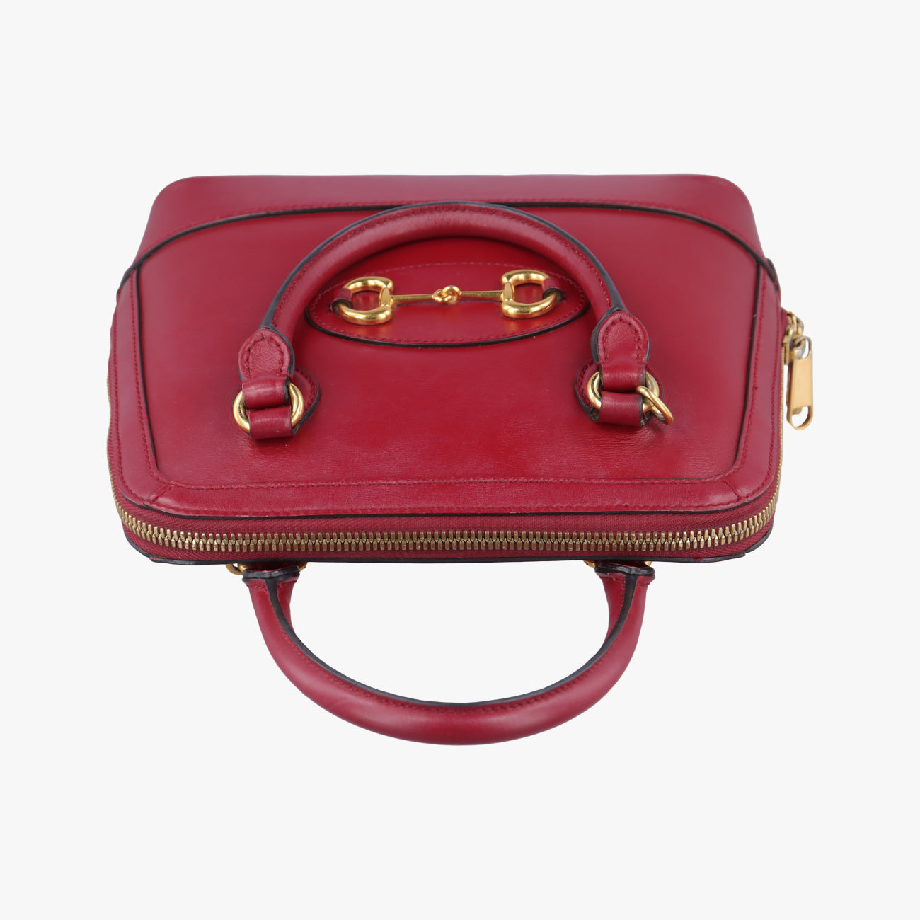 Pre-owned Gucci Horsebit 1955 Burgundy Leather 621220 shoulderbag | stylenewstar
