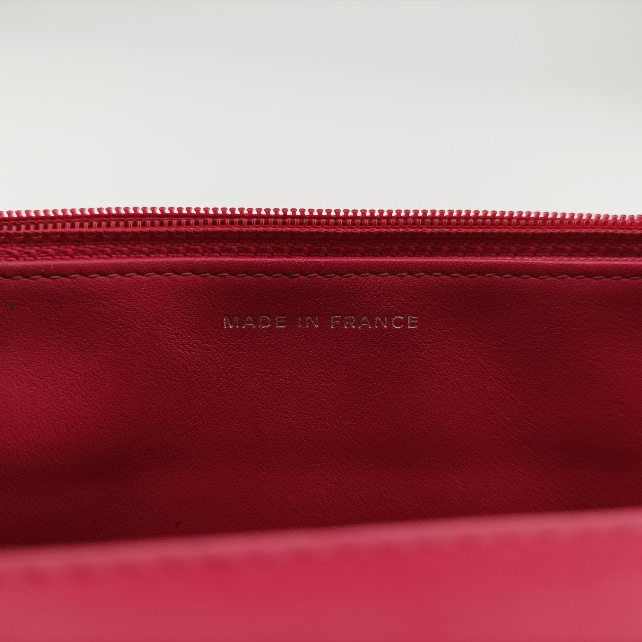 Pre-owned Chanel cocomark CLASSIC Red Patent A69088 shoulderbag | stylenewstar