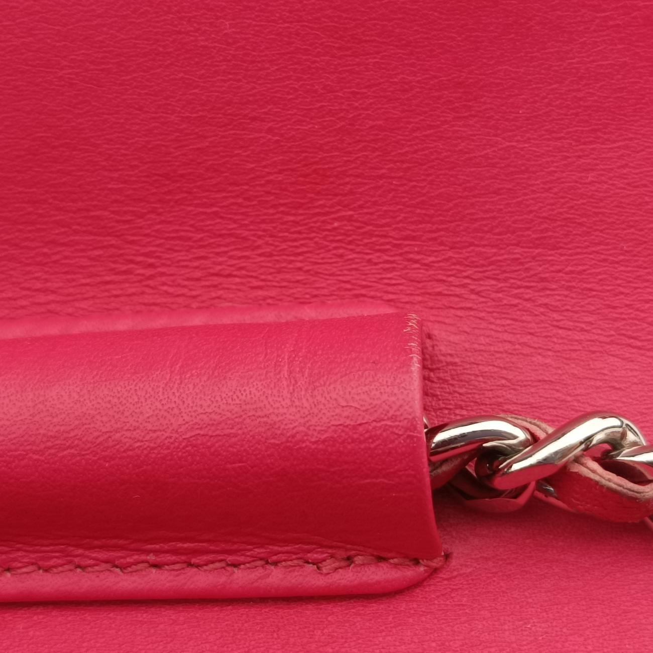 Pre-owned Chanel cocomark CLASSIC Red Patent A69088 shoulderbag | stylenewstar