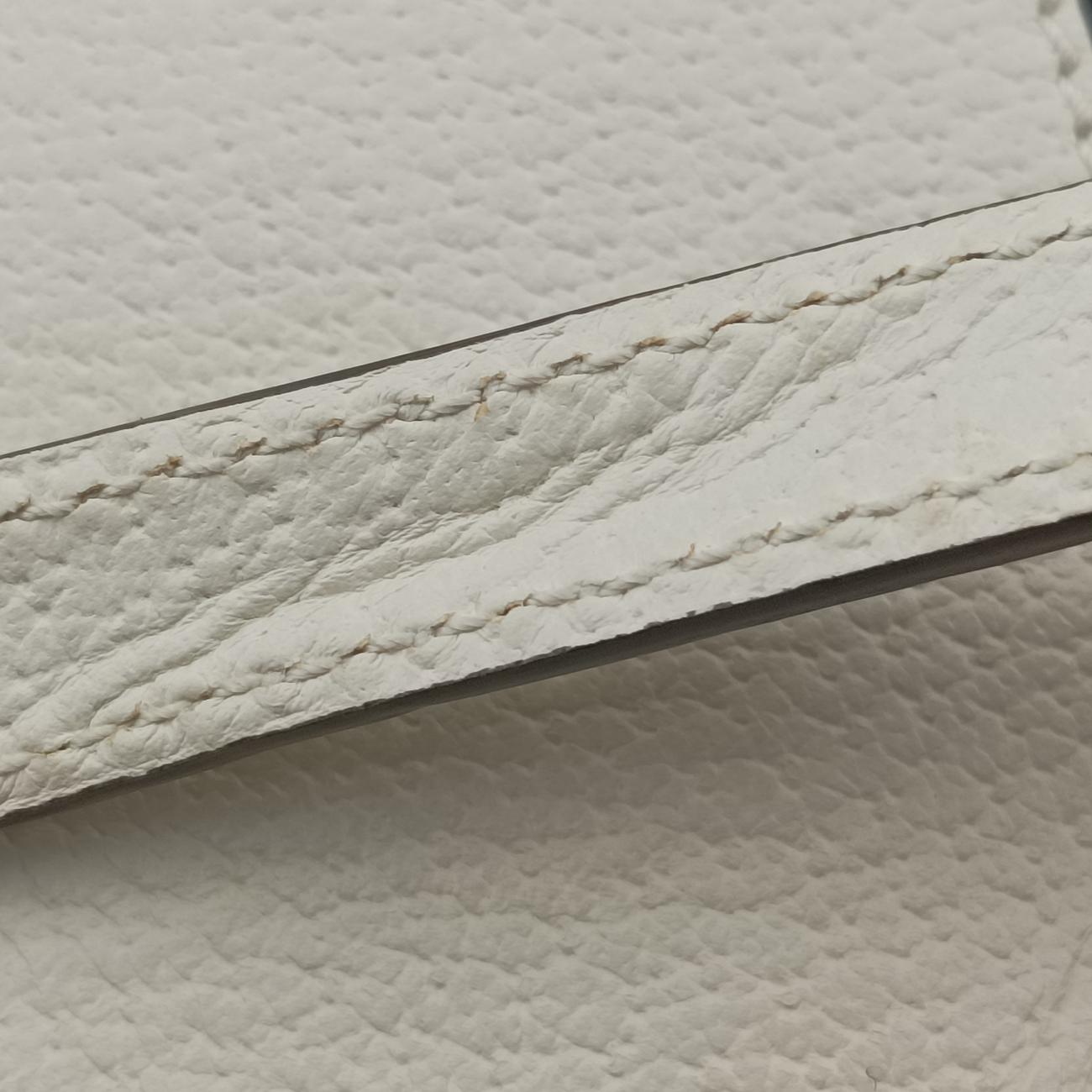 Pre-owned Gucci Ophidia White×Navy×Red Leather 499621 shoulderbag | stylenewstar