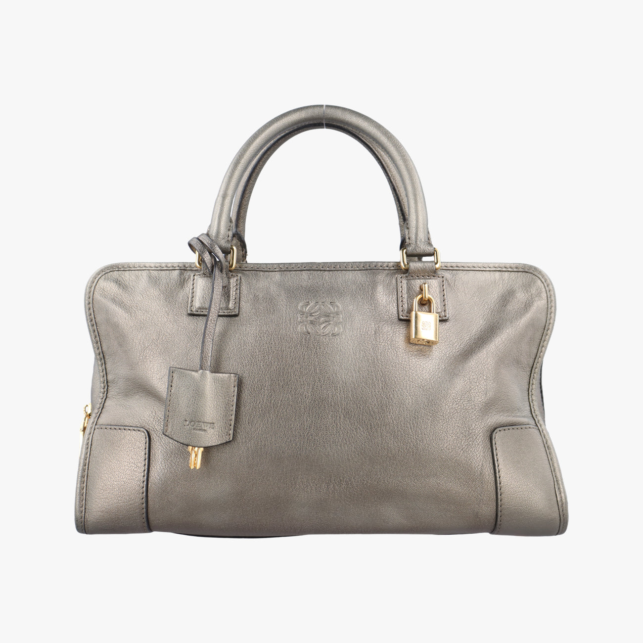 Vintage Loewe Amazona 36 Golden Leather  handbag | stylenewstar