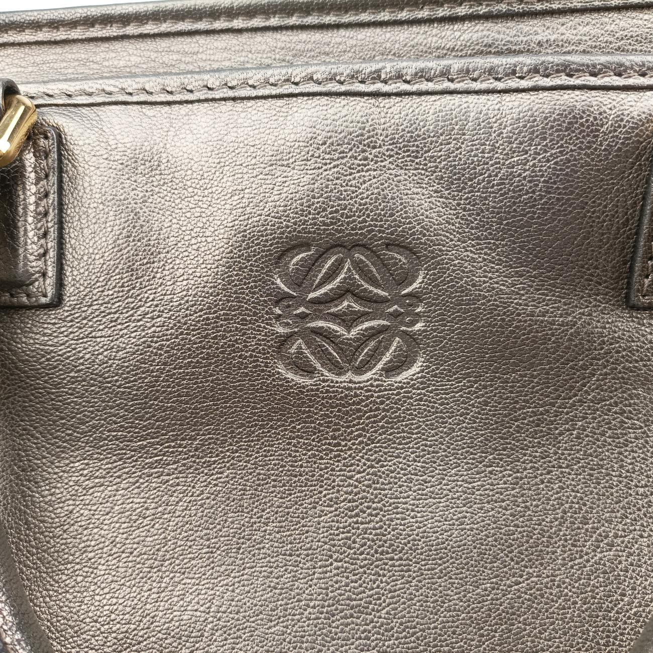 Vintage Loewe Amazona 36 Golden Leather  handbag | stylenewstar