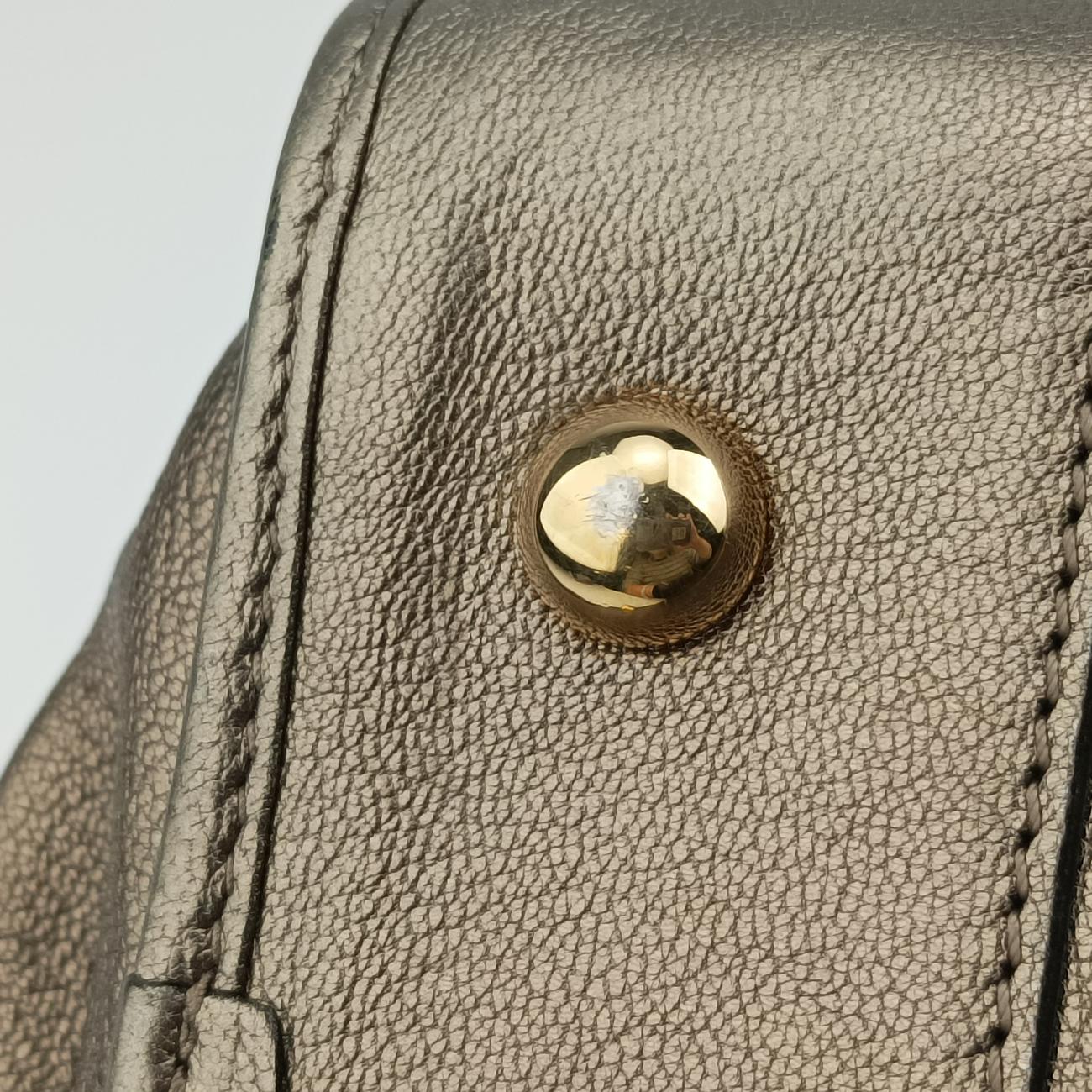 Vintage Loewe Amazona 36 Golden Leather  handbag | stylenewstar