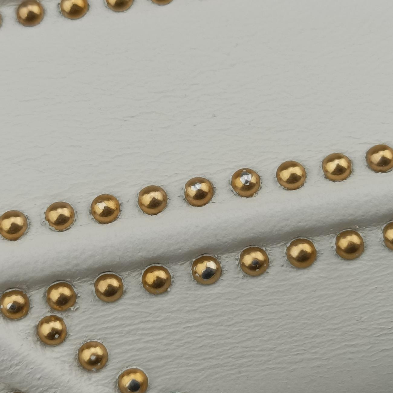 Pre-owned Christian Dior Diorama White Leather  shoulderbag | stylenewstar