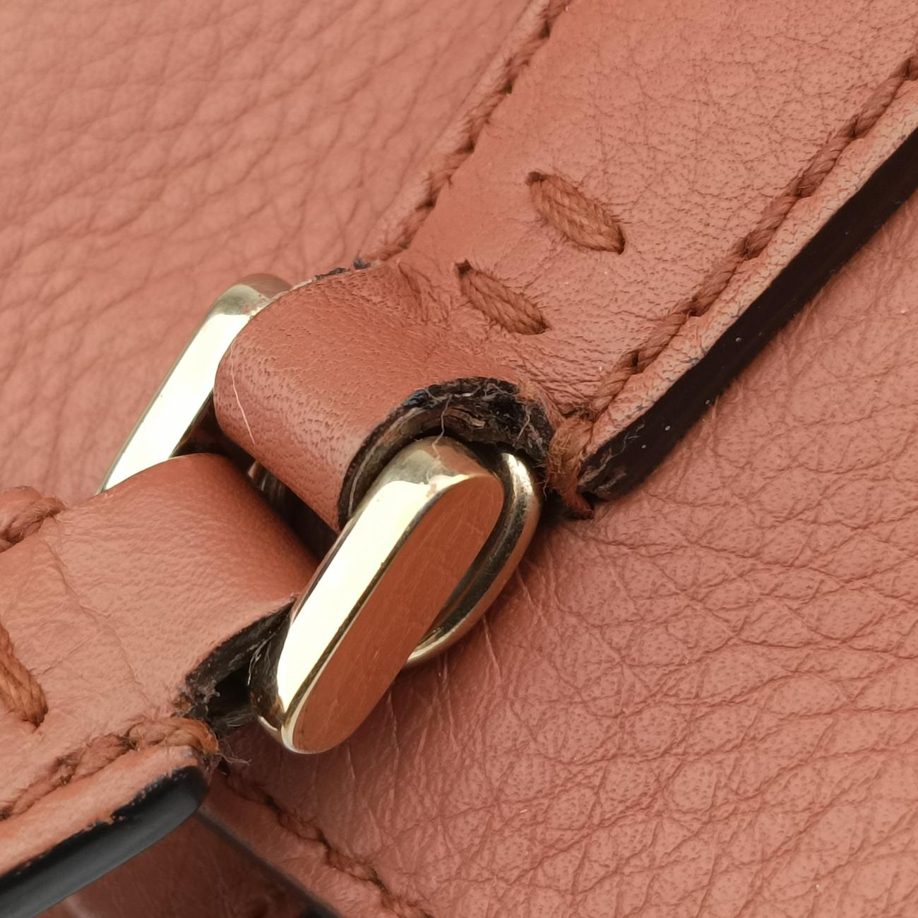 Vintage Gucci Soho GG logo Brown Leather 338970 shoulderbag | stylenewstar