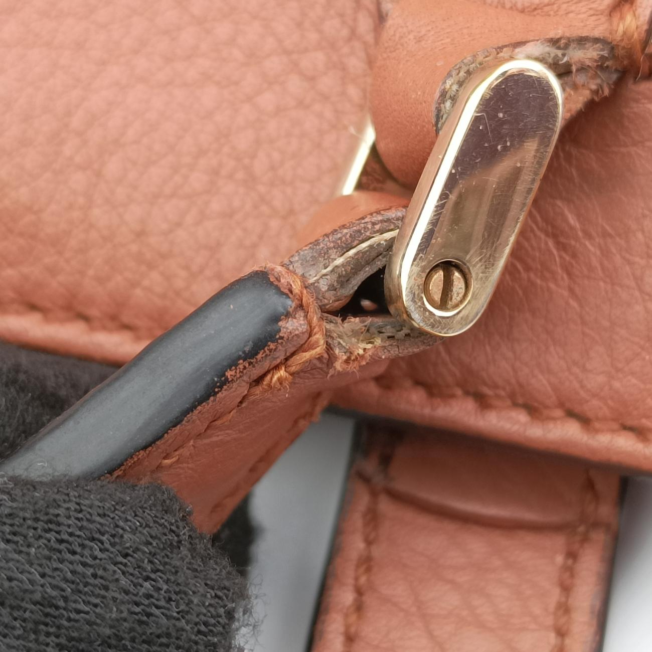 Vintage Gucci Soho GG logo Brown Leather 338970 shoulderbag | stylenewstar