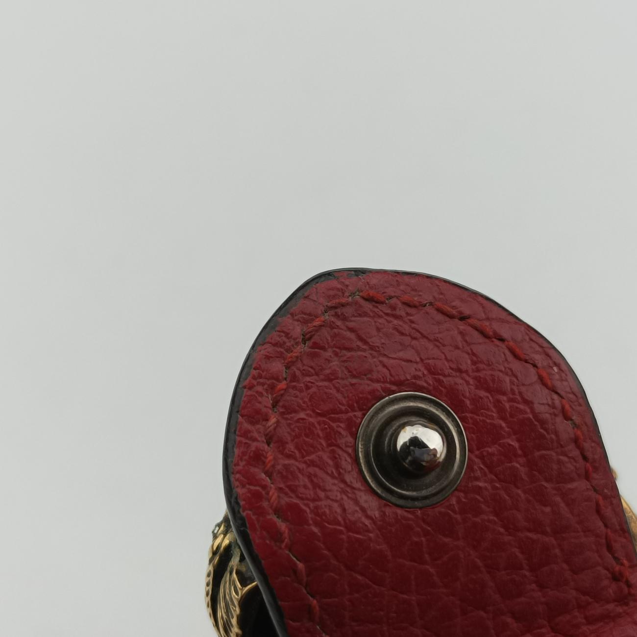 Pre-owned Gucci Dionysus Red Leather 476432 shoulderbag | stylenewstar