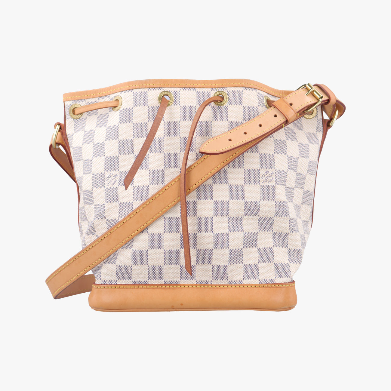 Pre-owned Louis Vuitton NOé BB AZUR Damier Canvas N41220 shoulderbag | stylenewstar