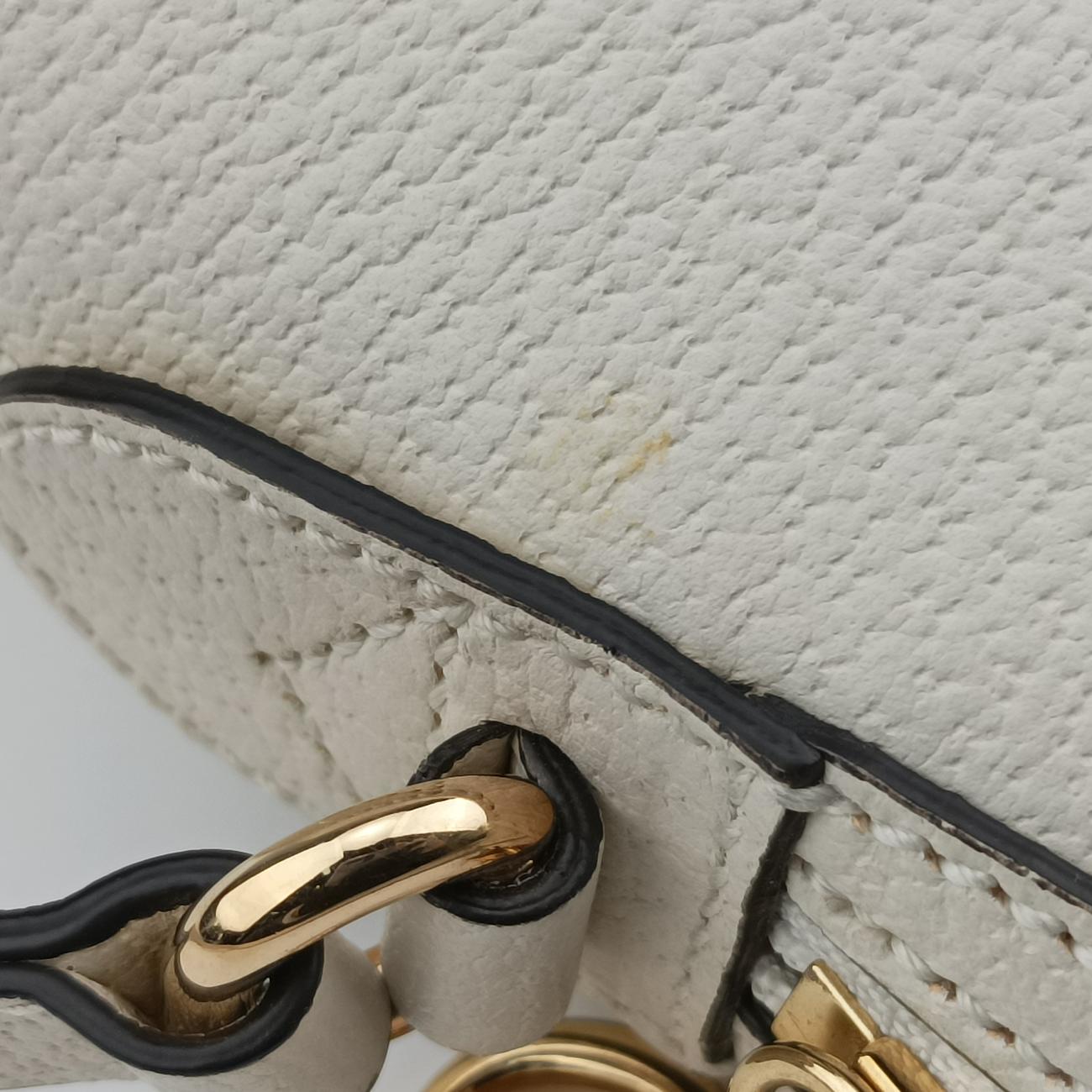 Secondhand Gucci Ophidia White×Navy×Red Leather 499621 shoulderbag | stylenewstar