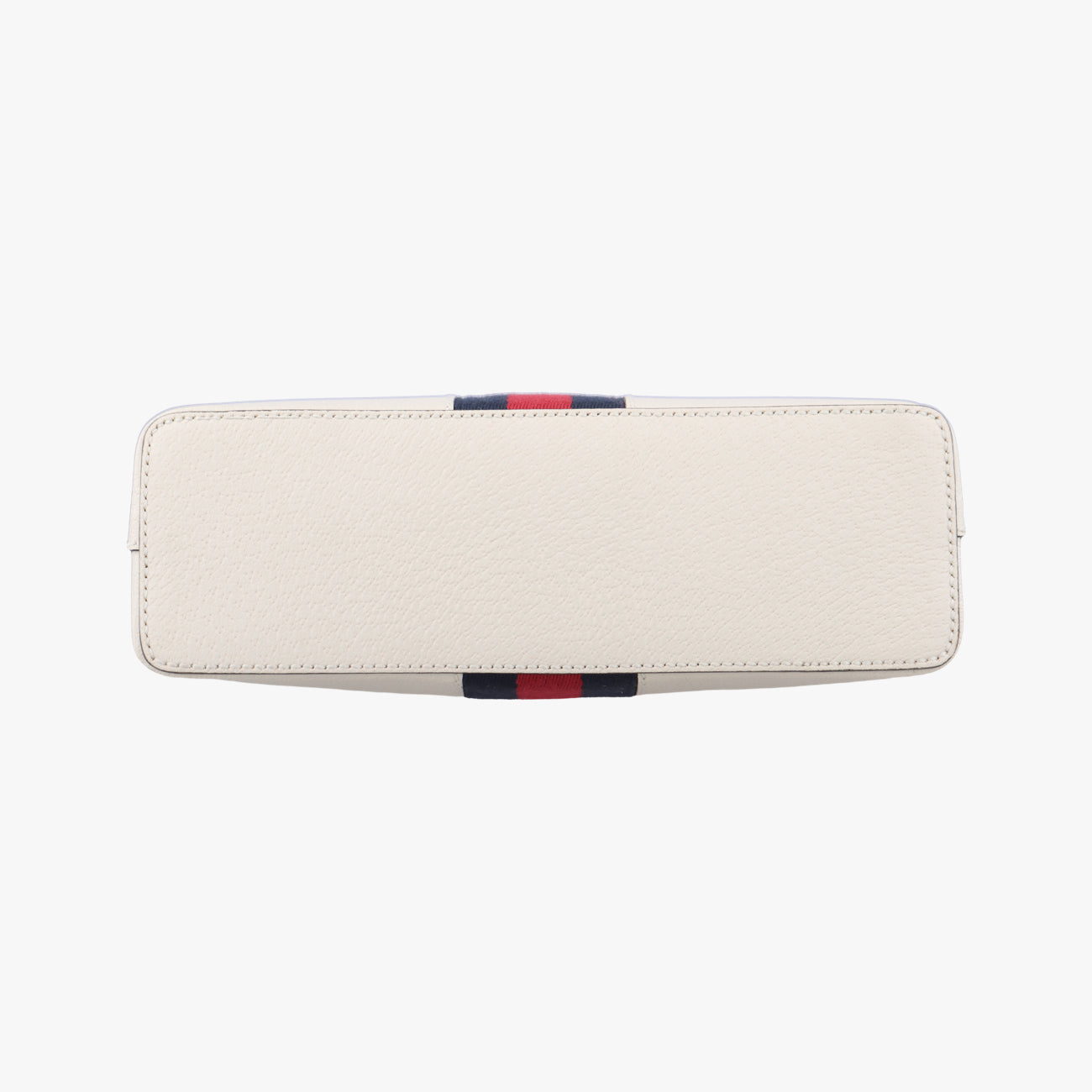 Secondhand Gucci Ophidia White×Navy×Red Leather 499621 shoulderbag | stylenewstar