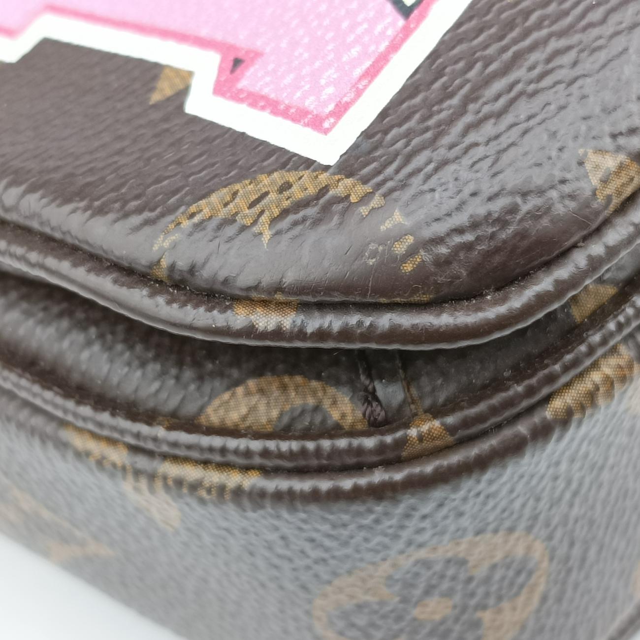 Pre-owned Louis Vuitton Pochette MéTIS MM Brown×multicolor Monogram Patches M43991 shoulderbag | stylenewstar
