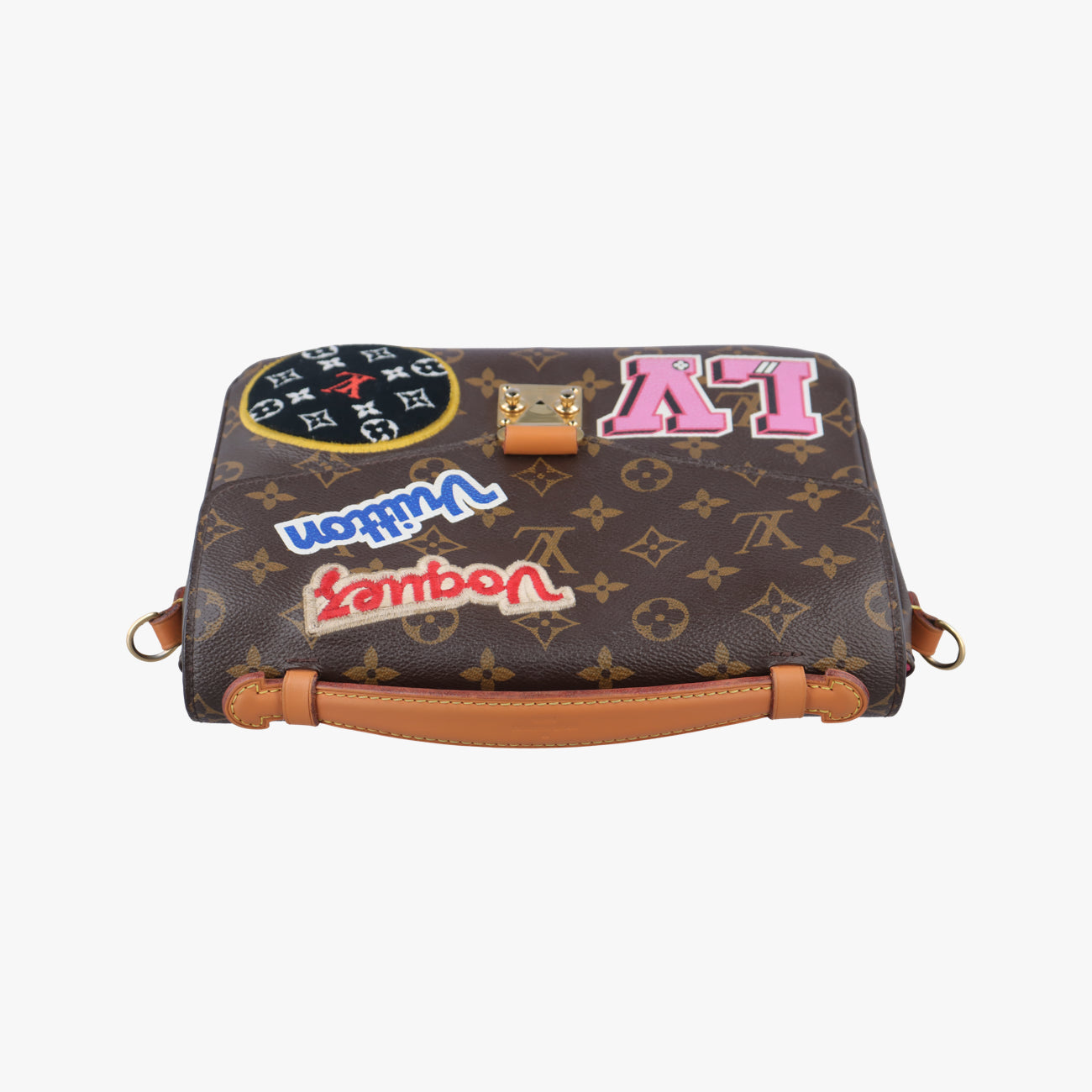 Pre-owned Louis Vuitton Pochette MéTIS MM Brown×multicolor Monogram Patches M43991 shoulderbag | stylenewstar
