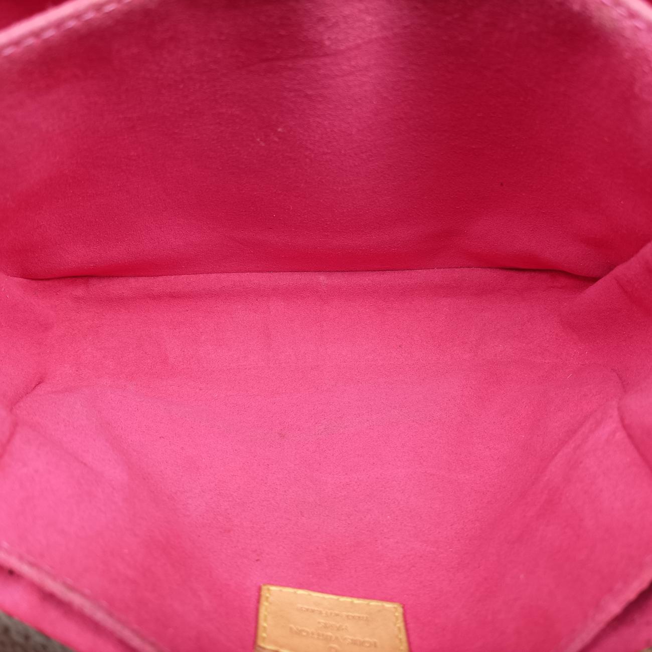 Pre-owned Louis Vuitton Pochette MéTIS MM Brown×multicolor Monogram Patches M43991 shoulderbag | stylenewstar