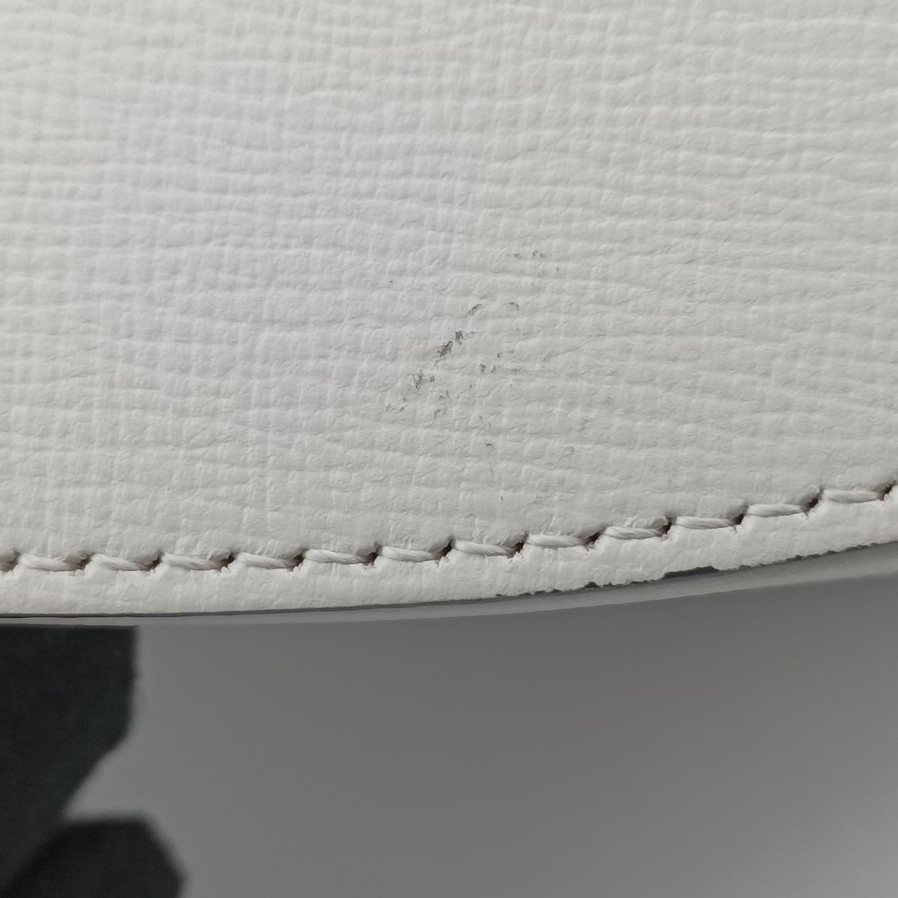 Pre-owned Gucci Horsebit 1955 Beige x Ivory Leather x canvas 602118 shoulderbag | stylenewstar