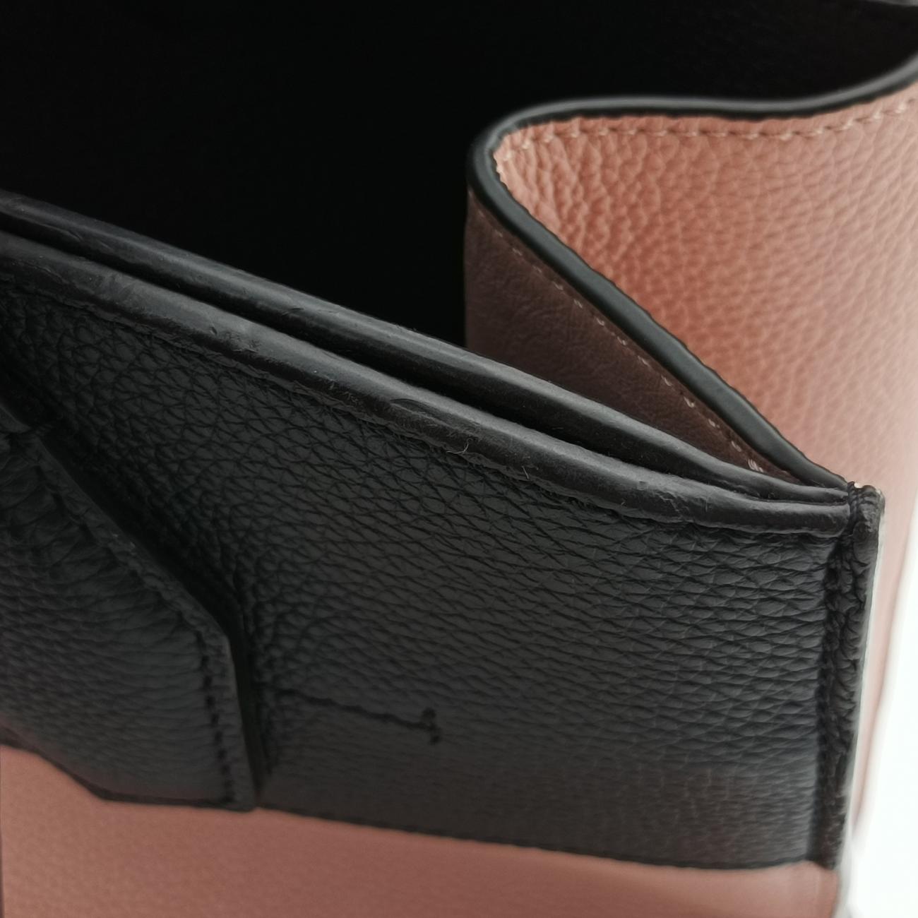 Pre-owned Louis Vuitton City Steamer MM Magnolia x Noir leather M53019 shoulderbag | stylenewstar