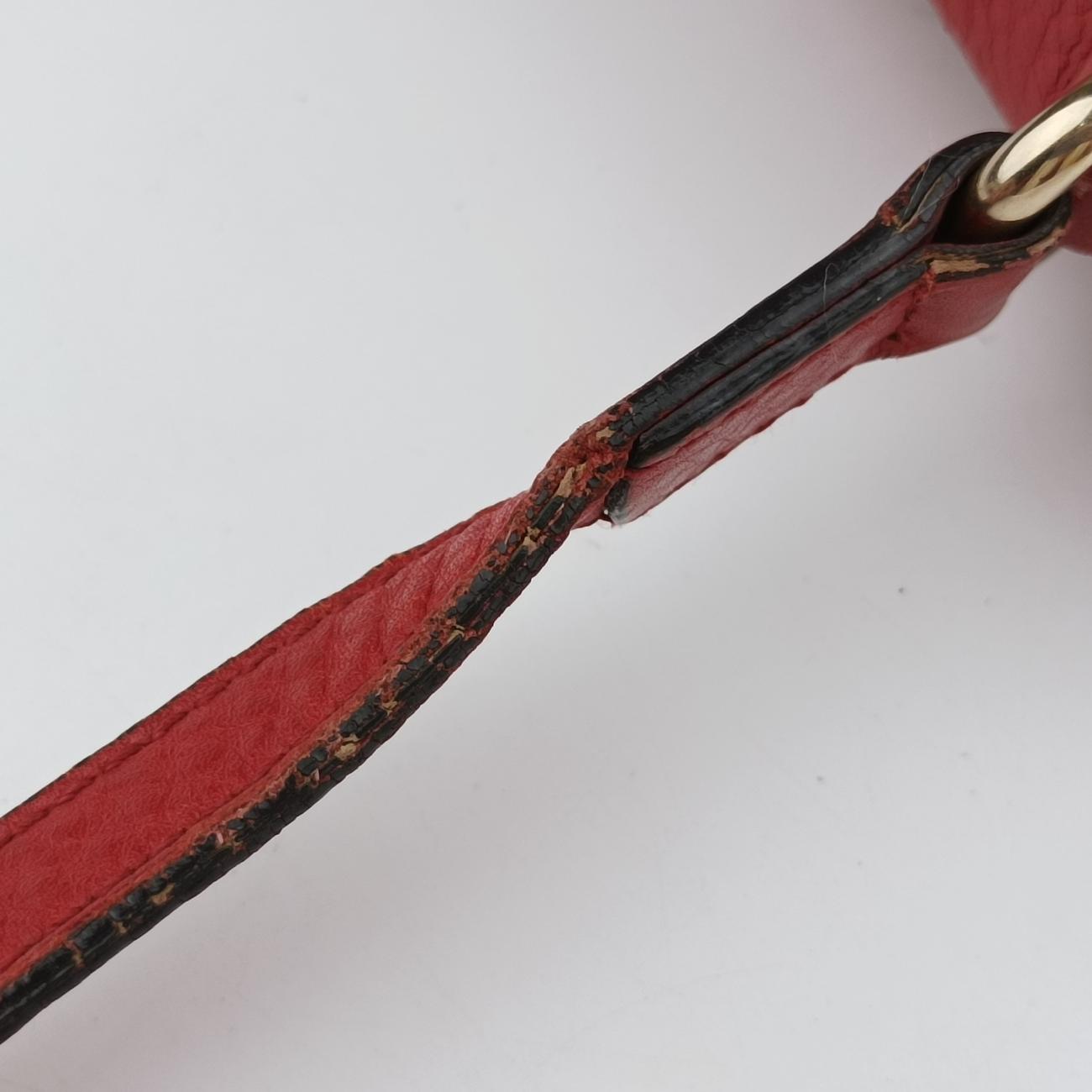 Secondhand Gucci Soho Red Leather 308364 shoulderbag | stylenewstar